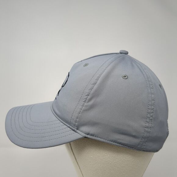 Puma Slideback Hat Dry Cell Gray OSFA Embroidered Buffalo Golf Logo - Picture 3 of 9